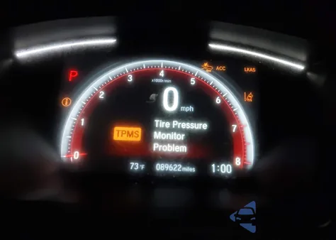 2020 Honda Civic Sport из США, поврежденный, VIN 2HGFC2F87LH565681